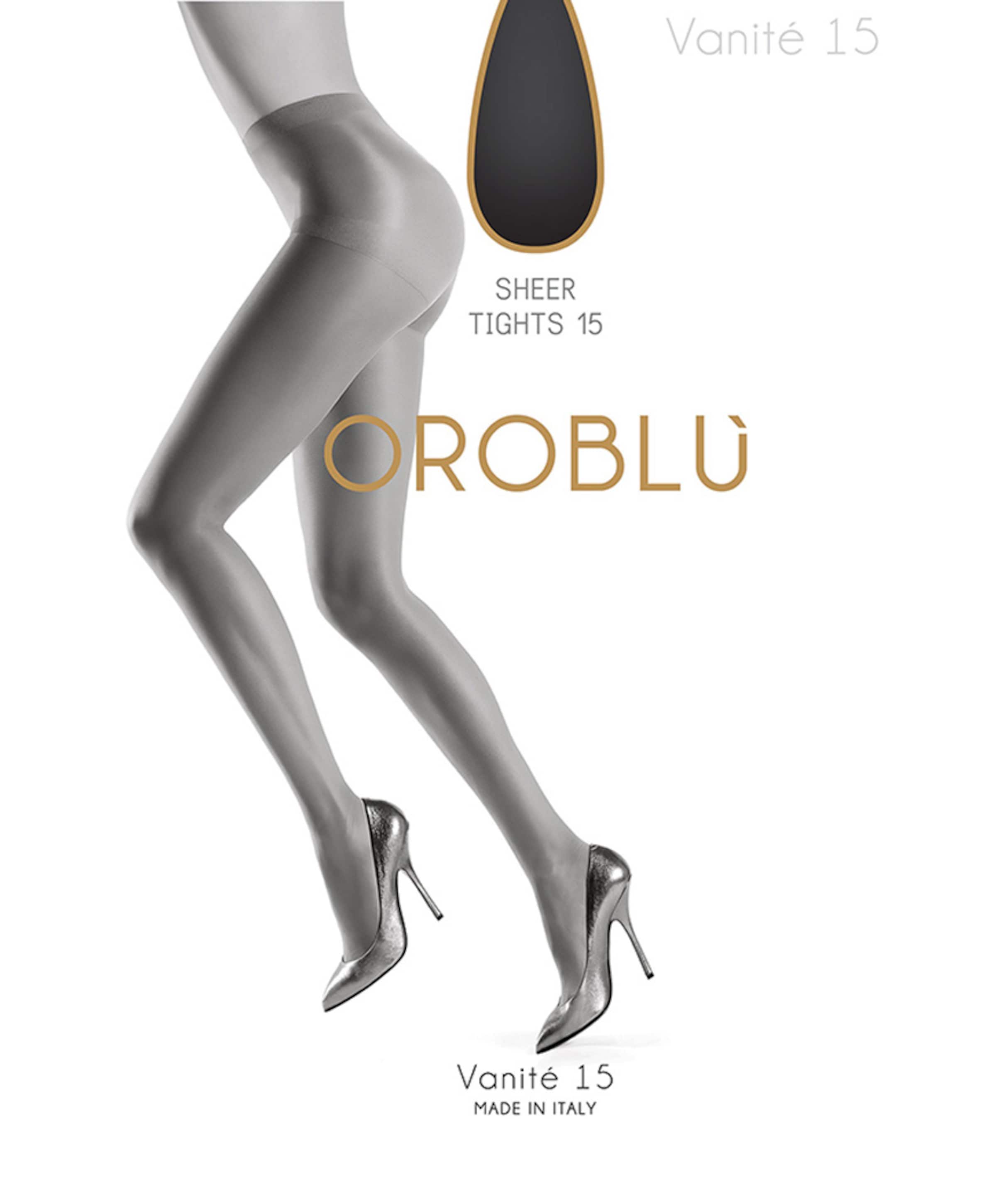 Oroblu Dames panty Vanite 15 denier zwart