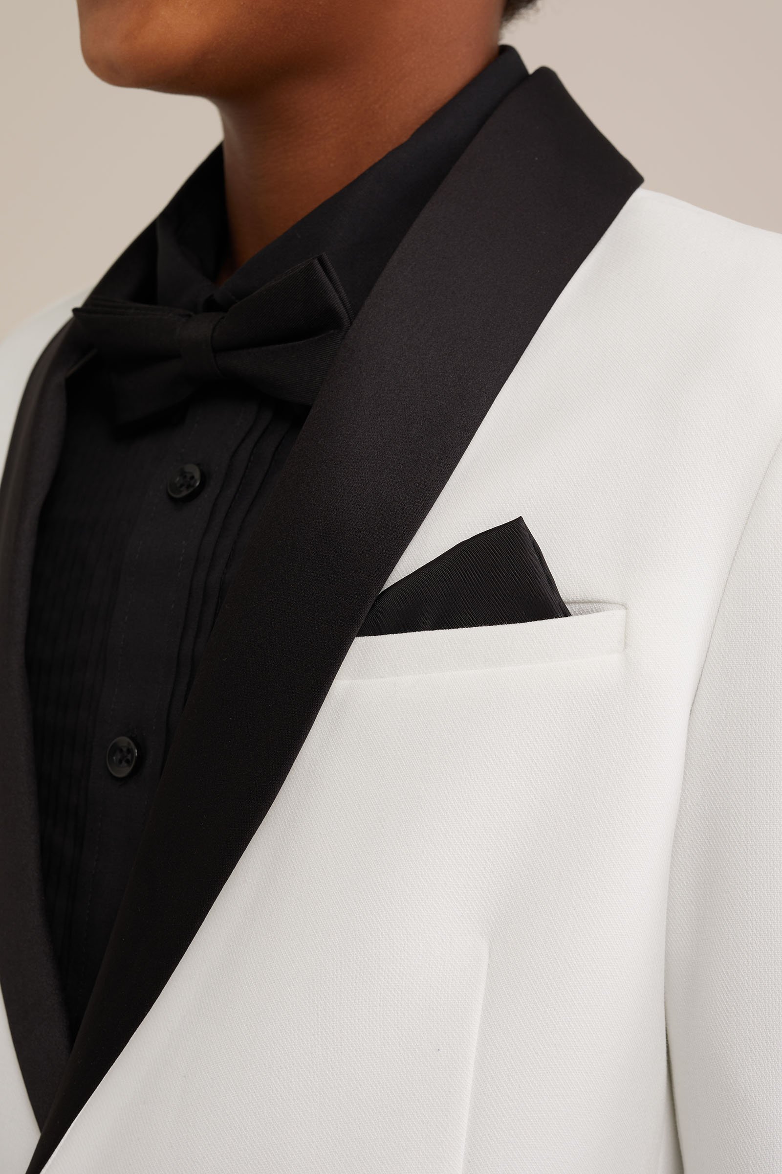 Jongens smoking blazer WE Fashion Wit