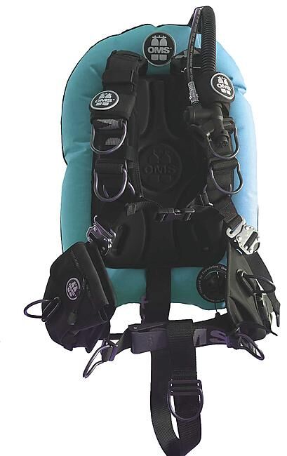 OMS - PACK HARNAIS COMFORT III INOX SIGNATURE + WING PER