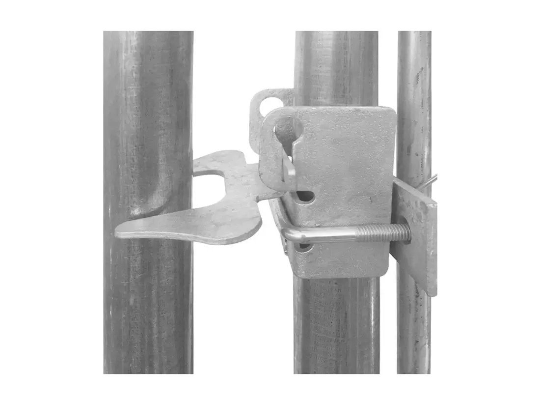 Chenil extérieur cage enclos 760 x 192 x 225 cm 02_0000456