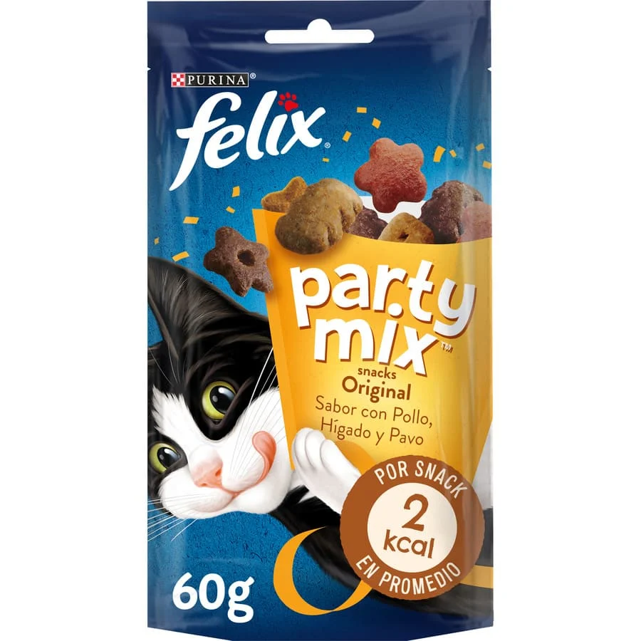 Felix Party Mix Original Petiscos para Gatos