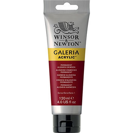 Galeria akrylmaling 120 ml - Permanent Alizarin Crimson