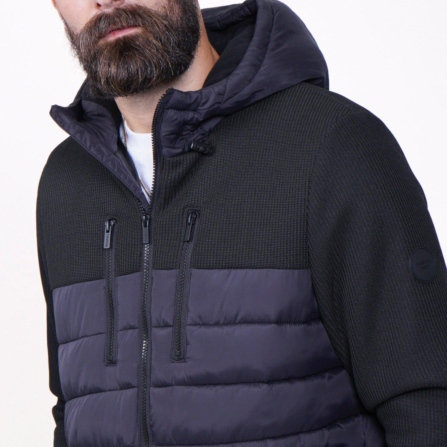 Firetrap Knit Hybrid Jacket