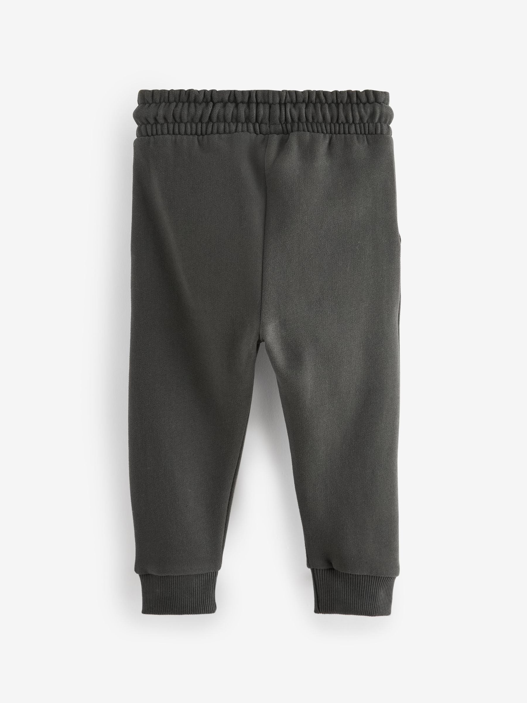 Antraciet - Zacht aanvoelende jersey joggingbroek (3 mnd-7 jr)