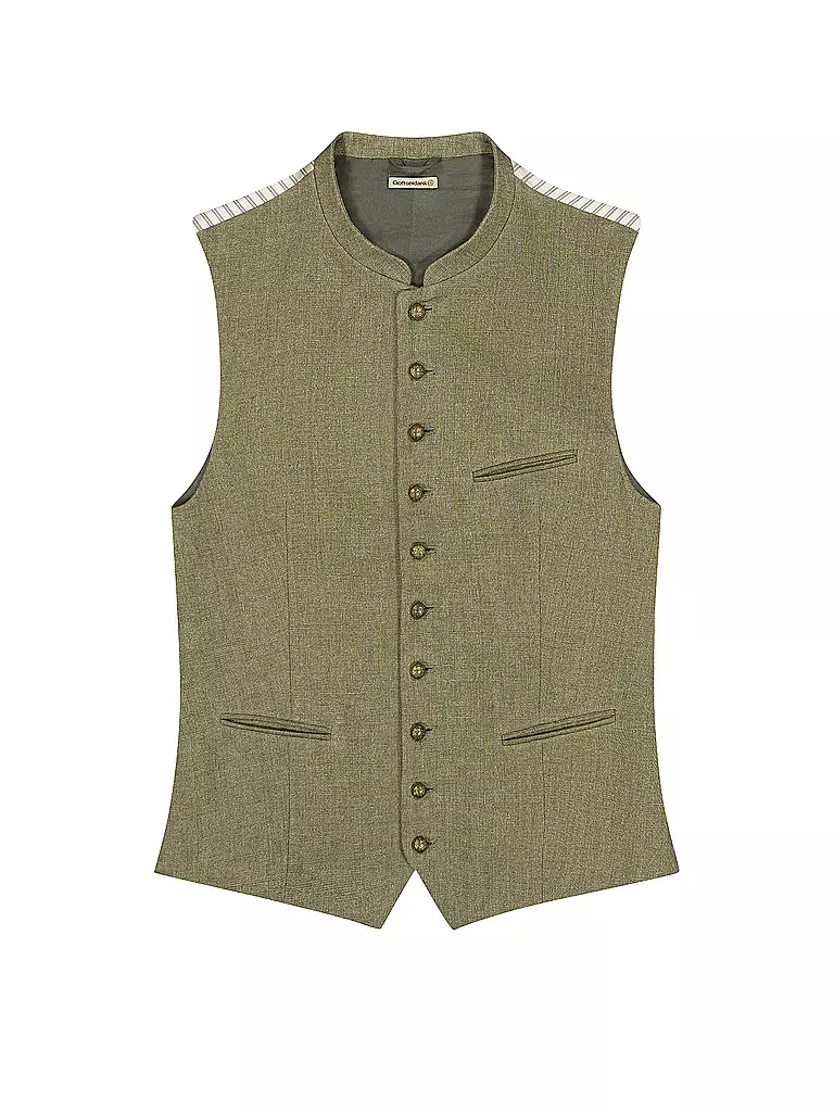 GOTTSEIDANK Trachtengilet KONSTANTIN dunkelgrün