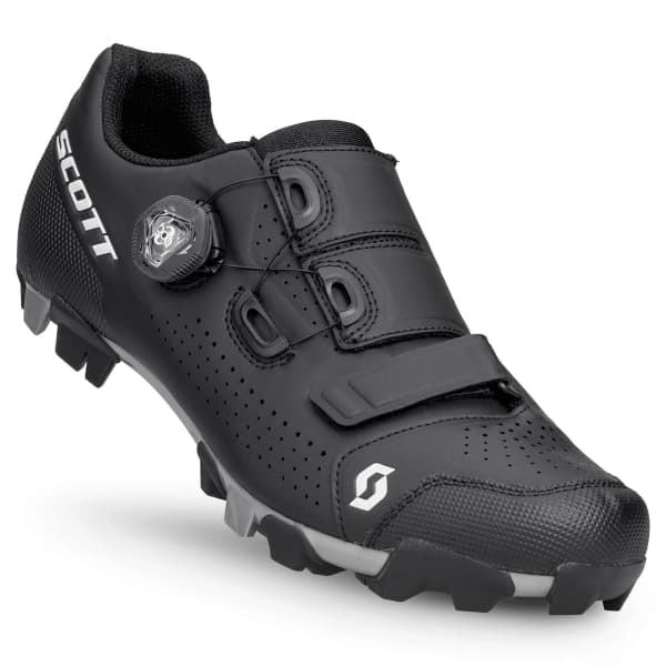 Chaussure VTT automatique SCOTT MTB TEAM BOA MATT BLACK/WHITE