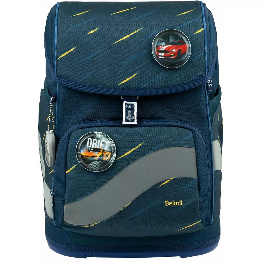 Belmil Schulranzen Premium Smarty Plus Set 5-teilig Orion Blue