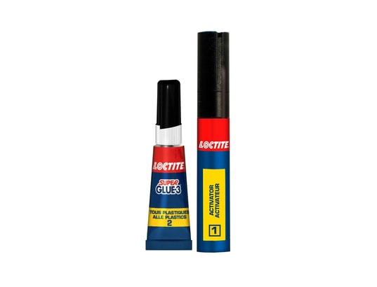 LOCTITE - Recharge pistolet à colle Colle glue liquide super glue 3 plastique , 2 g
