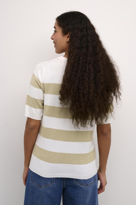 Kaffe witte dames t-shirt