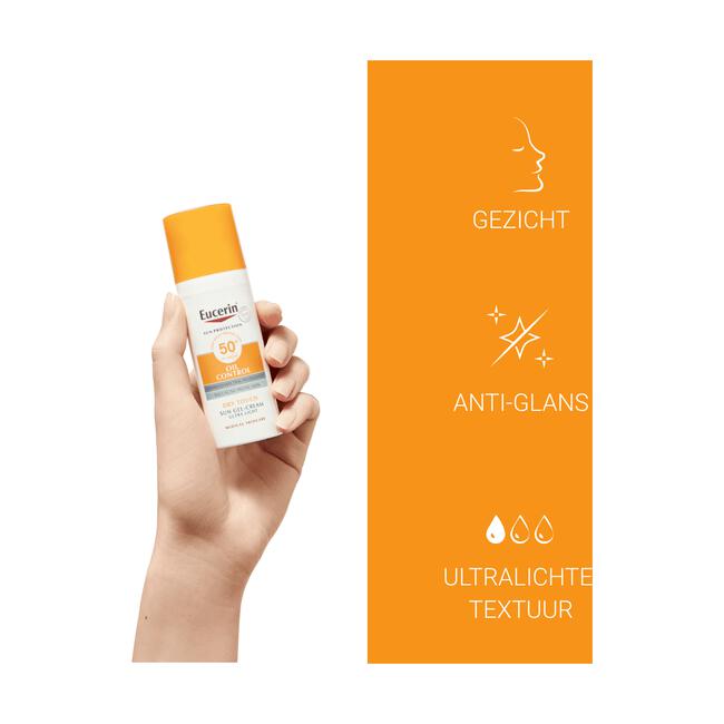 Eucerin Sun Oil Control Gel-Crème SPF50+ 50 ML