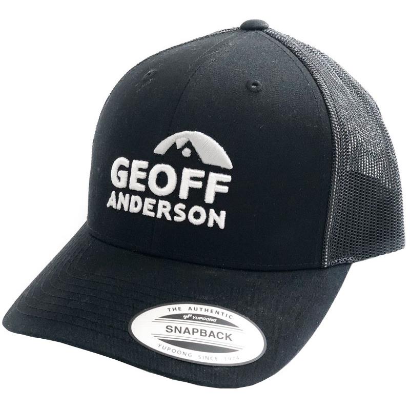 Casquette Homme Geoff Anderson Snapback - Noir