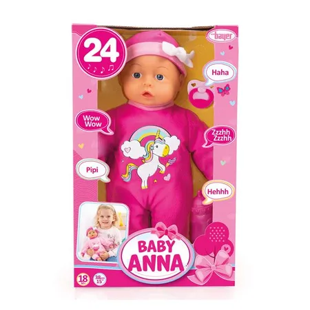Bayer Design Bayer First Words Baby Puppe 38 cm