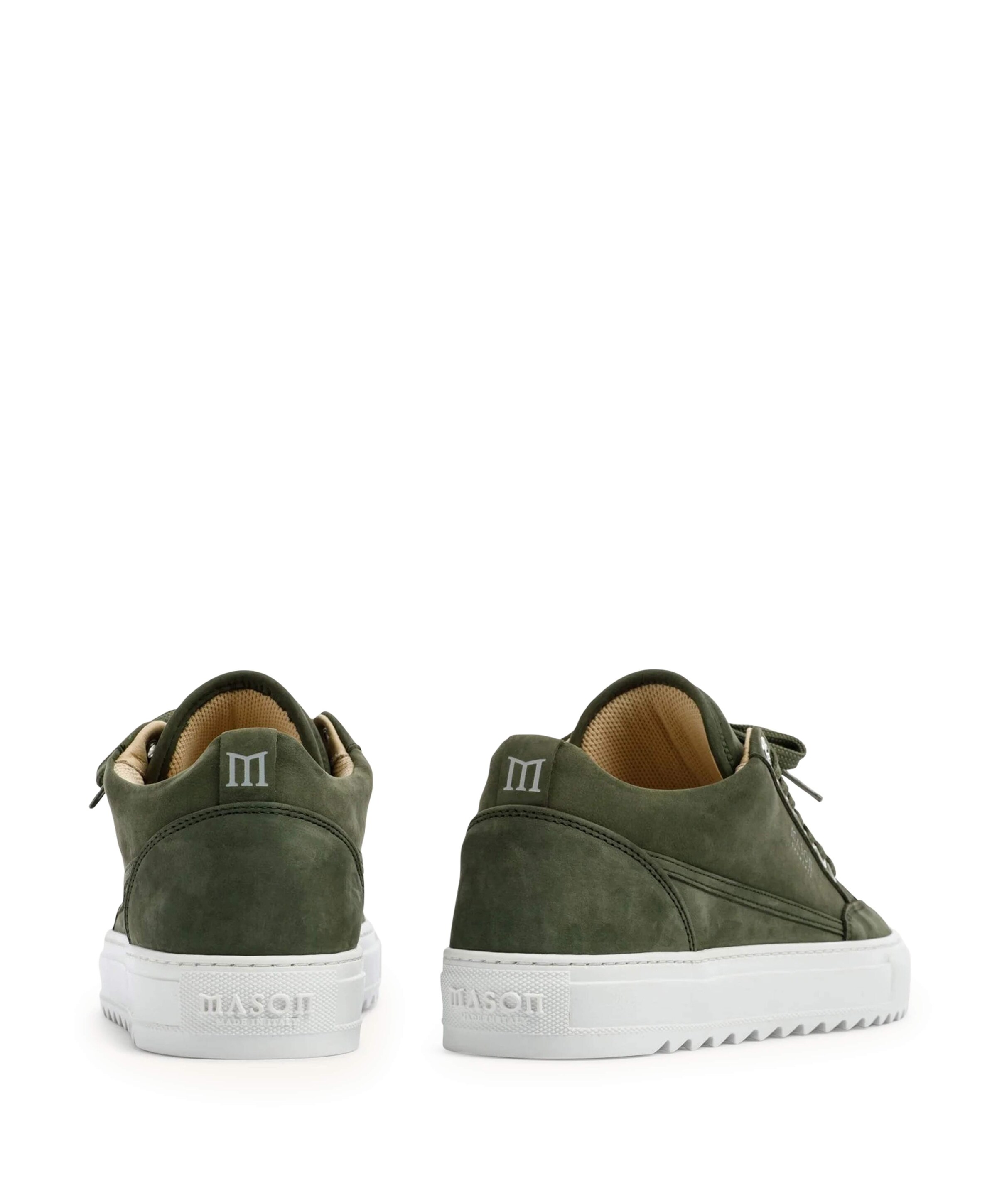 Mason Garments heren sneakers groen