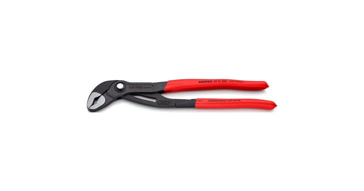 KNIPEXCobra Waterpomptang 8701300  (Rood, 300 mm)