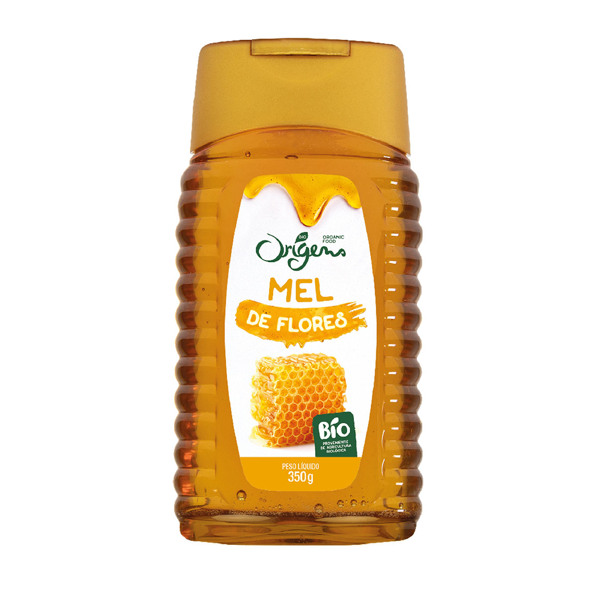 MEL DE FLORES ORIGENS BIO TOP DOWN 350G