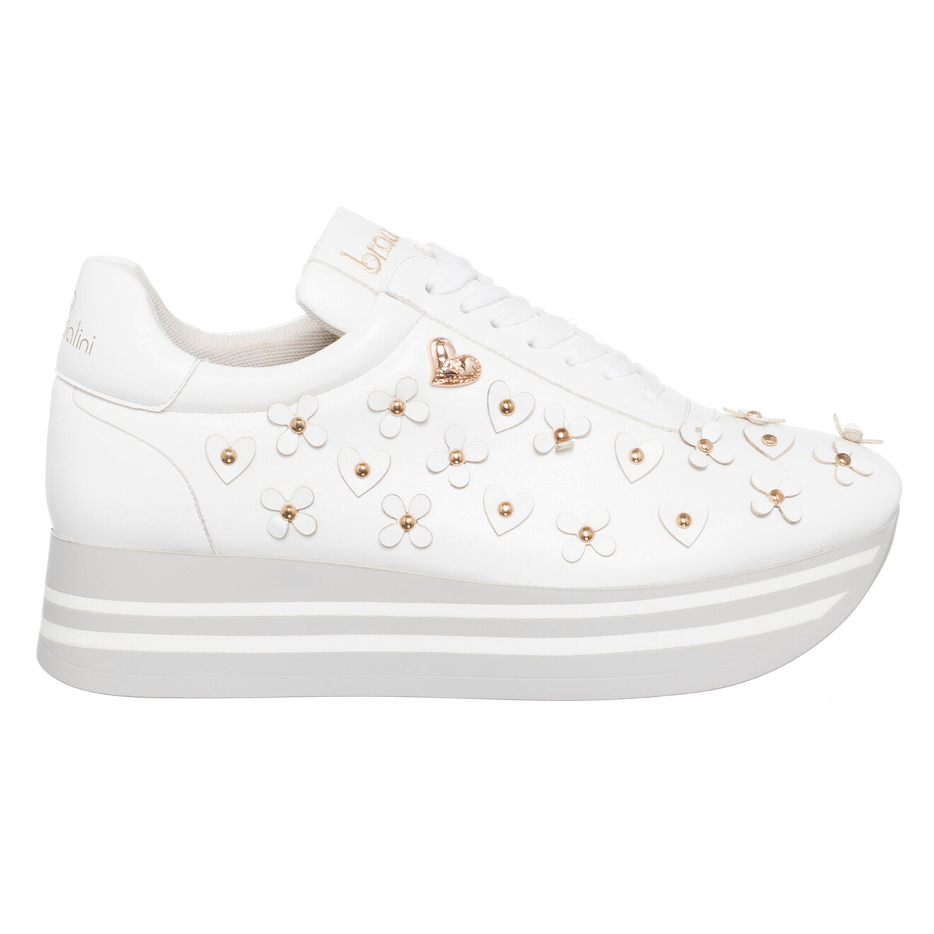 Tua By Braccialini Sneakers en Cuir Pana blanches