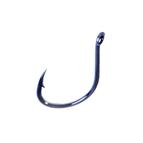 Hameçon Mer Asari Chinu Laser Carbon Ringed Eye Black Nickel (10 pièces)