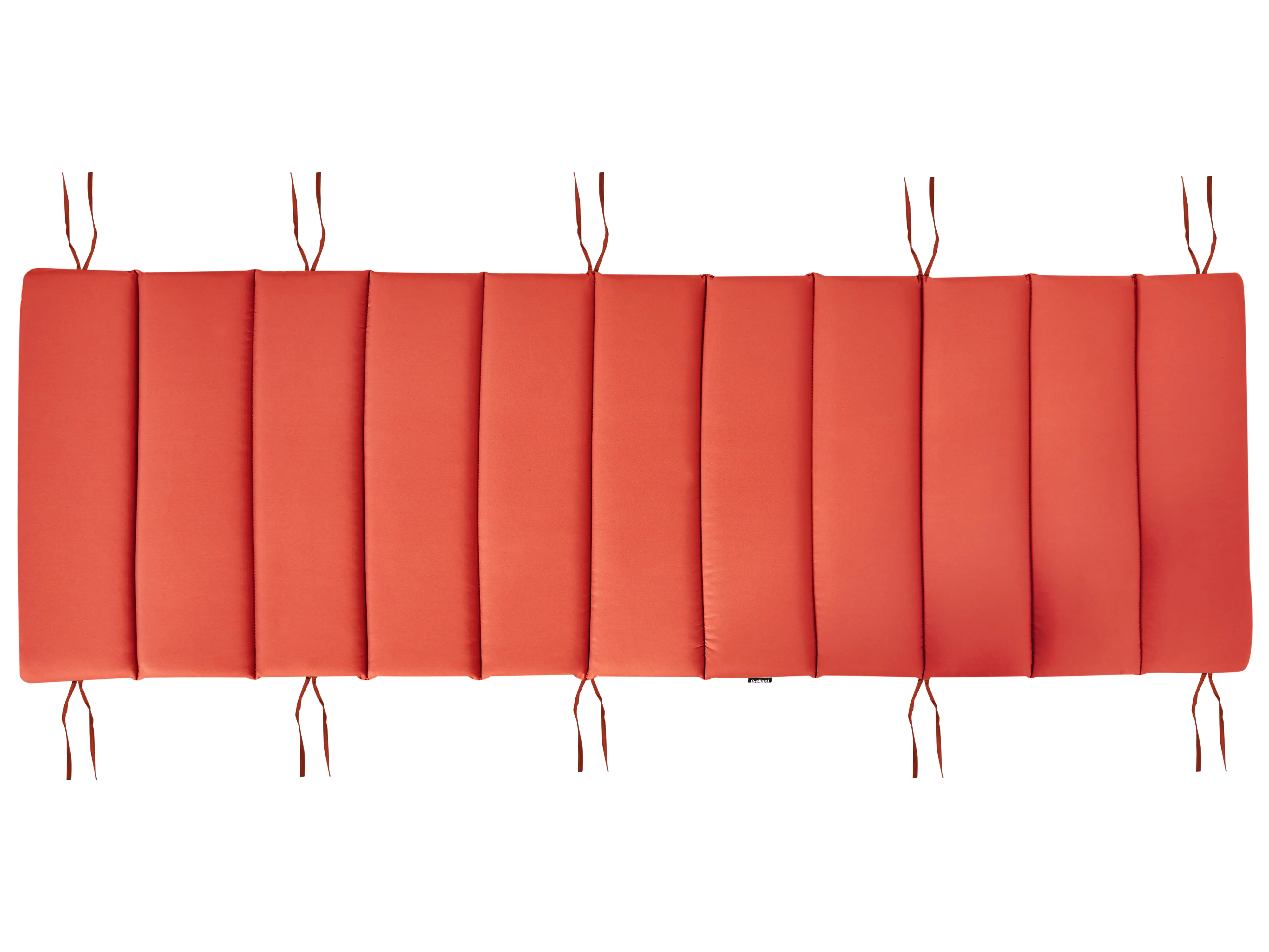 Kussen voor ligstoel BRESCIA PREMIUM 180 x 60 cm Rood