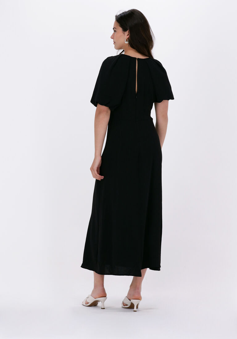 NEO NOIR zwarte neo noir maxi jurk bomba solid dress