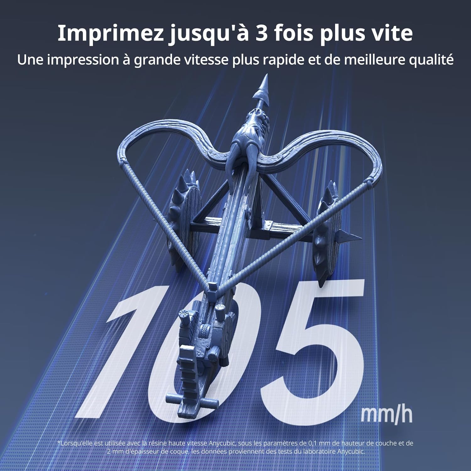 Imprimante 3D résine ANYCUBIC Photon Mono M5s Pro Ultra 14K - 223,78 x 126,38 x 200 mm