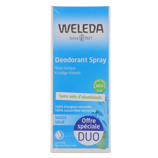 Déodorant à la sauge sans sels d'aluminium Weleda