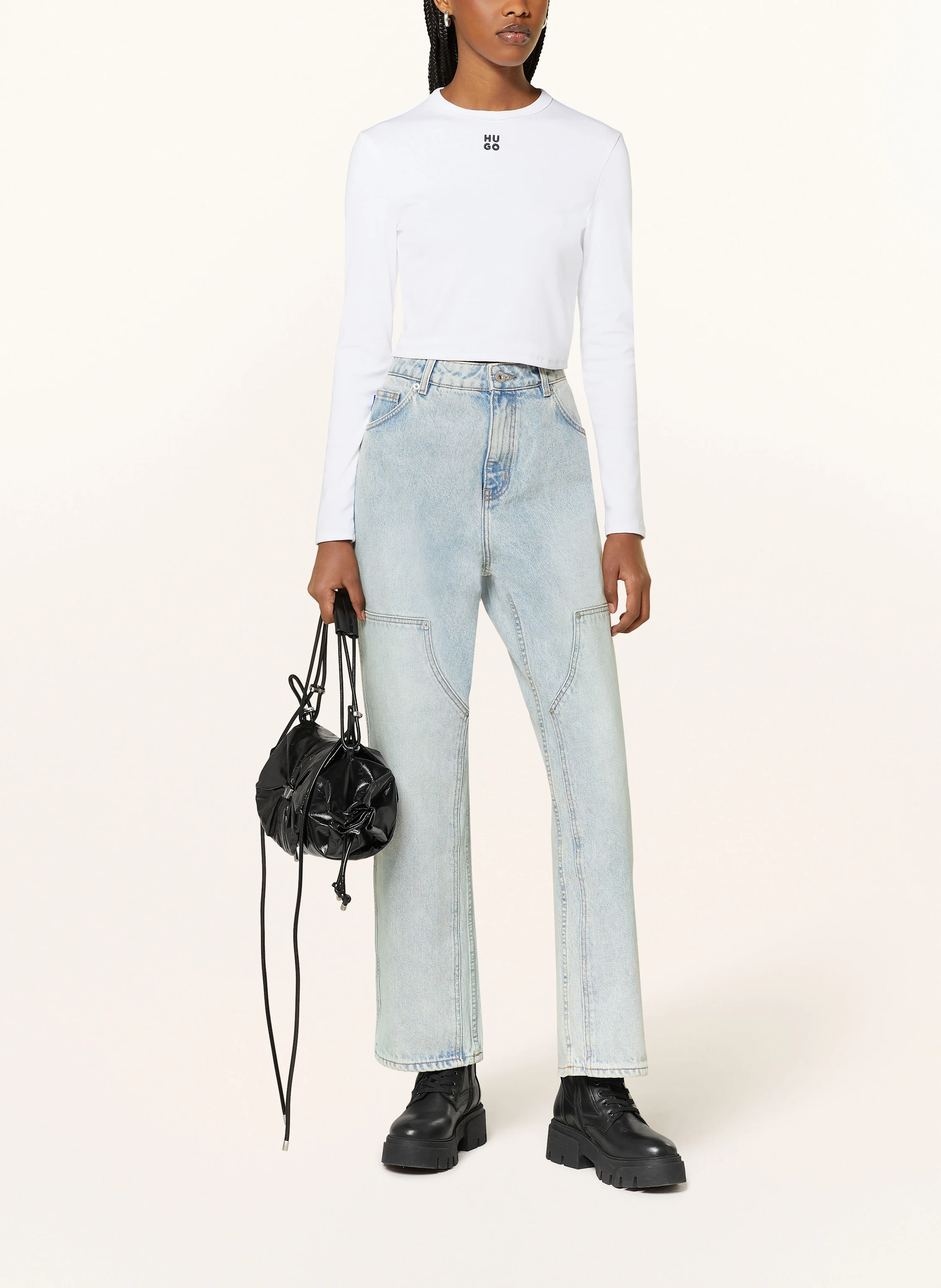 HUGO BLUE Straight Jeans GETARA