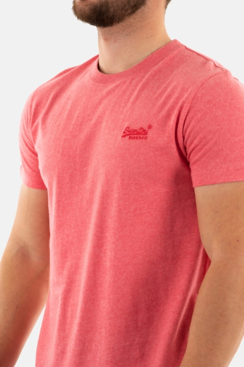 Tee shirt superdry m1011245a 9vs punch pink marl