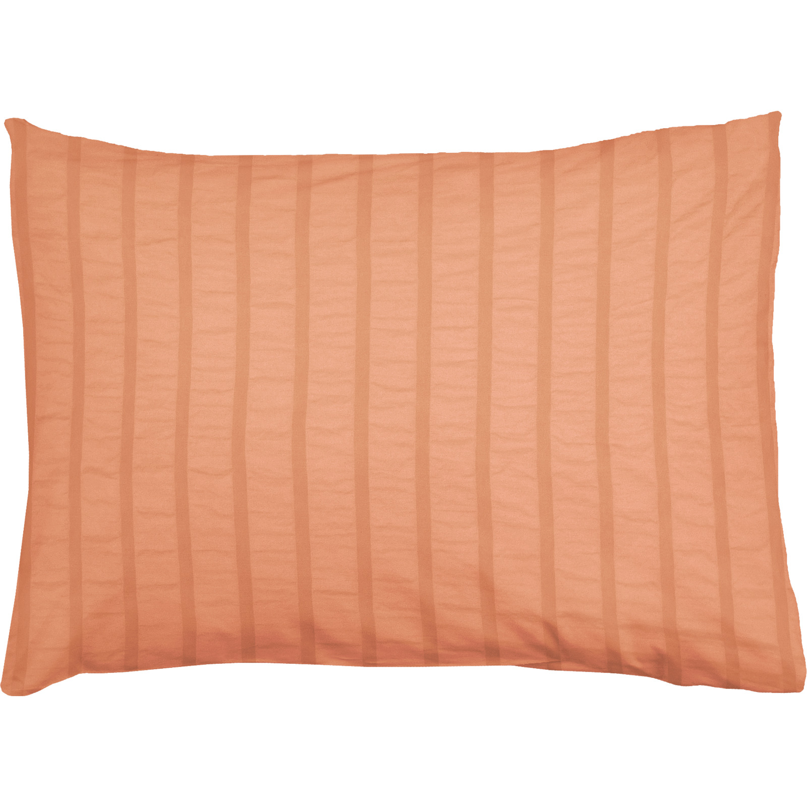 Bettwäsche Micro-Seersucker unifarbig 65x100 Pfulmen, lachs
