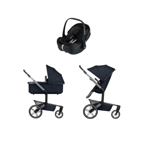 Joolz Day 5 Kinderwagen 2-in-1 - Navy Blue | Joolz X Maxi-Cosi Pebble 360 Pro 2 Autostoeltje