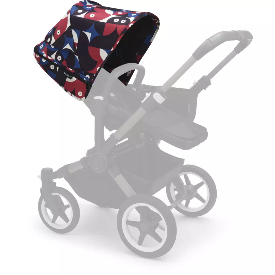 Bugaboo Sonnendach Donkey 5 RedBlue Special Edition