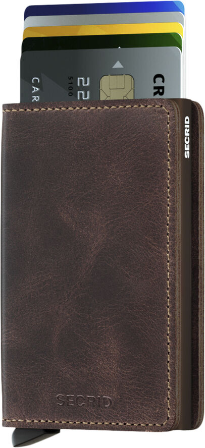 Secrid Slimwallet Mørkebrun