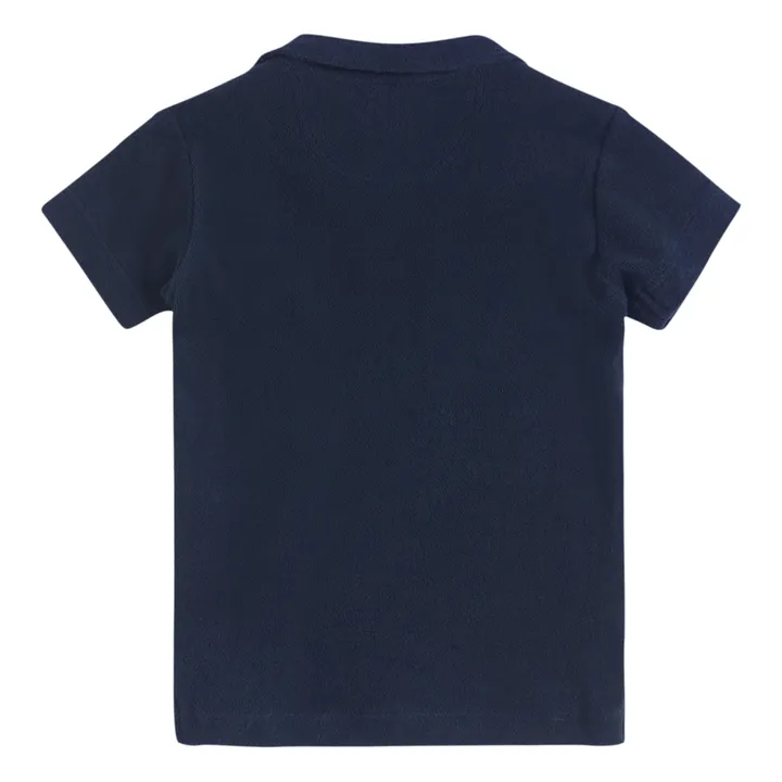 OAS Polo Eponge | Bleu marine