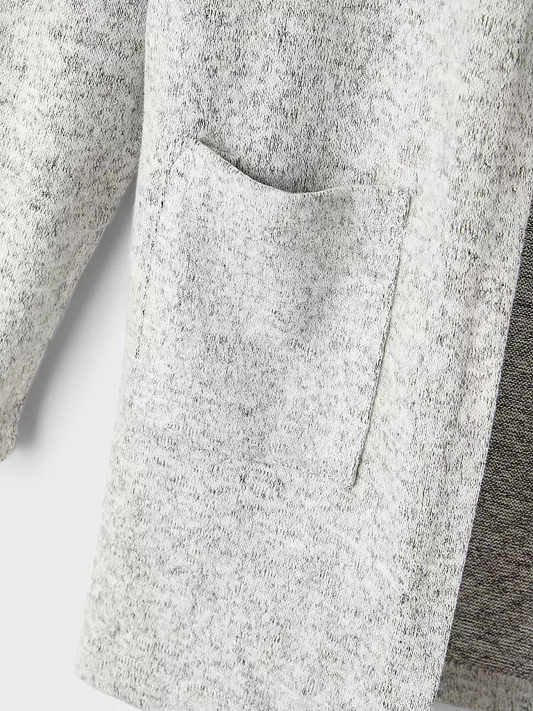 NAME IT Mädchen Strickjacke NKFVICTI grau