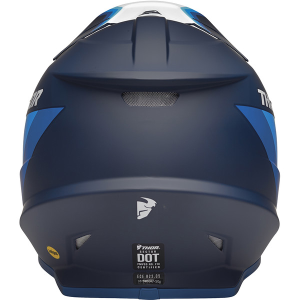 Thor Motocross - Casque Sector Mips® Runner Navy / Blanc Mat / Bleu