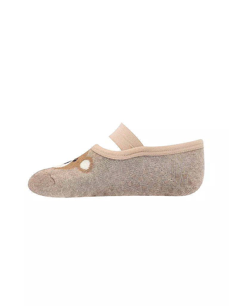 EWERS Baby Stoppersocken - Laufsneaker  beige