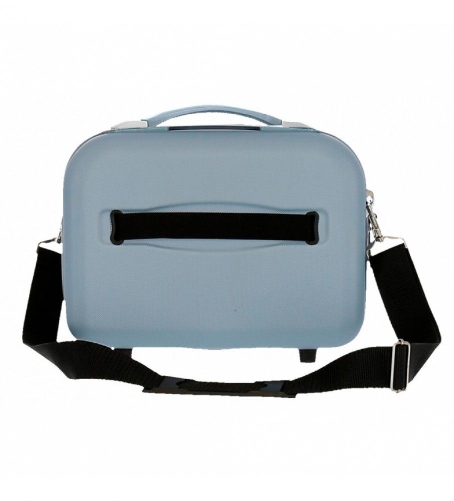 Nécessaire Movom Riga ABS, adaptável, azul - 29x21x15cm -