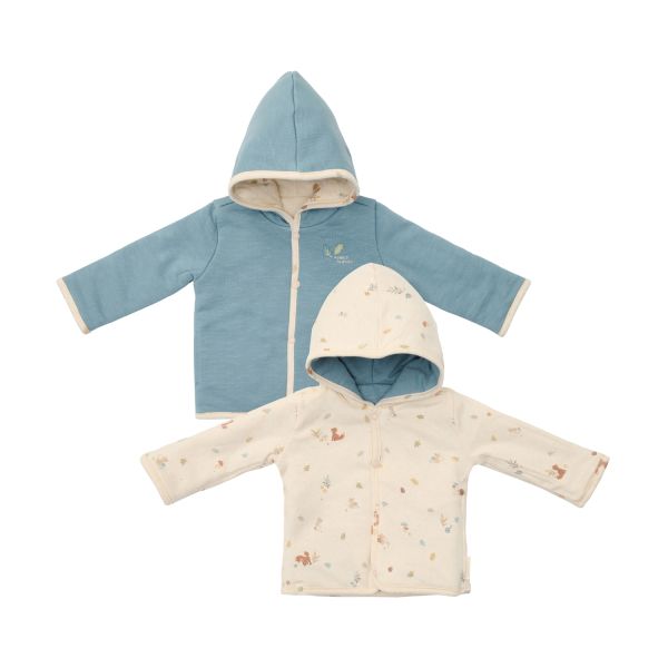 Little Dutch Jasje Omkeerbaar - Stone Blue