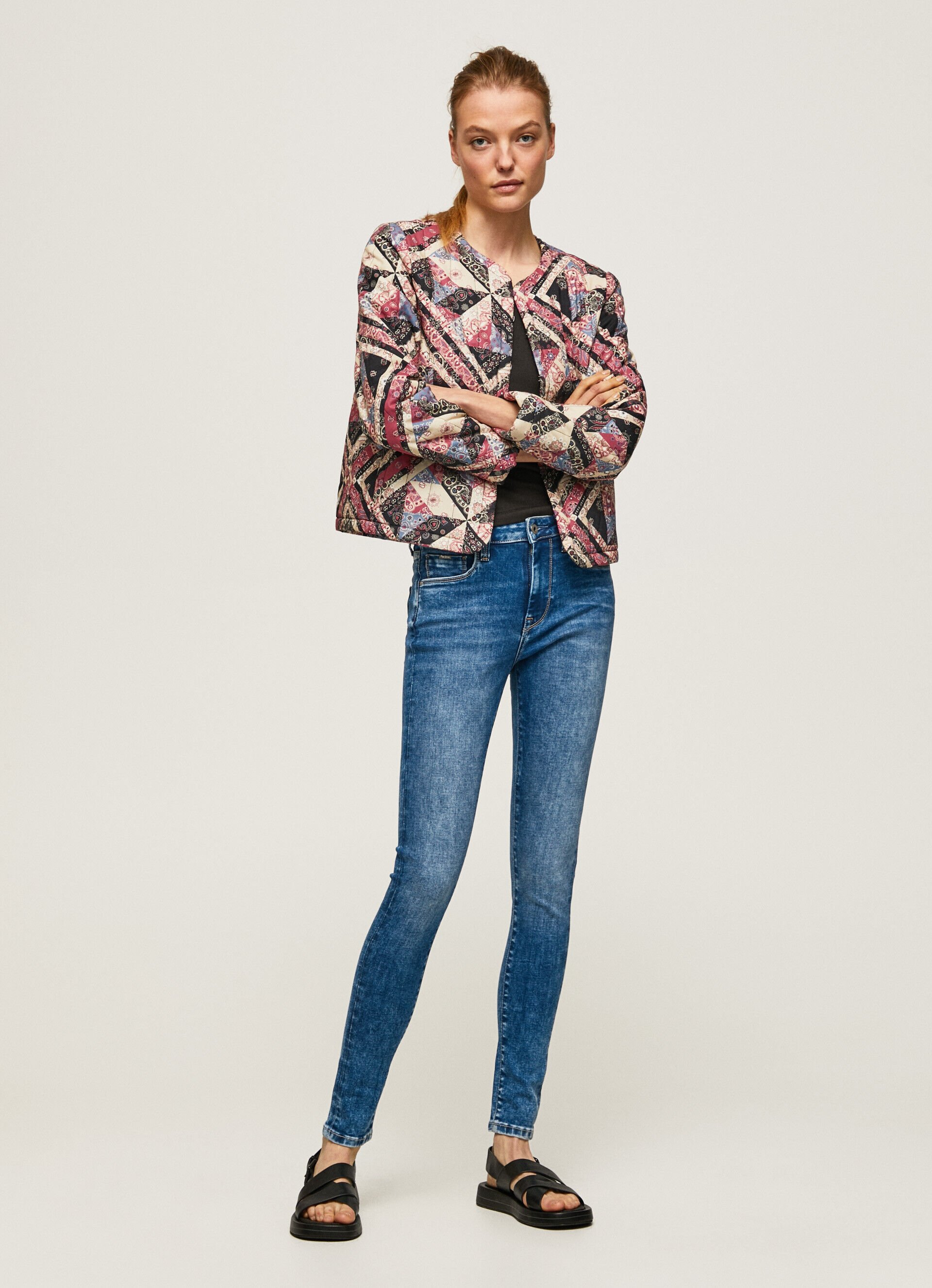Calça jeans skinny de cintura alta Regent Fit - jeans