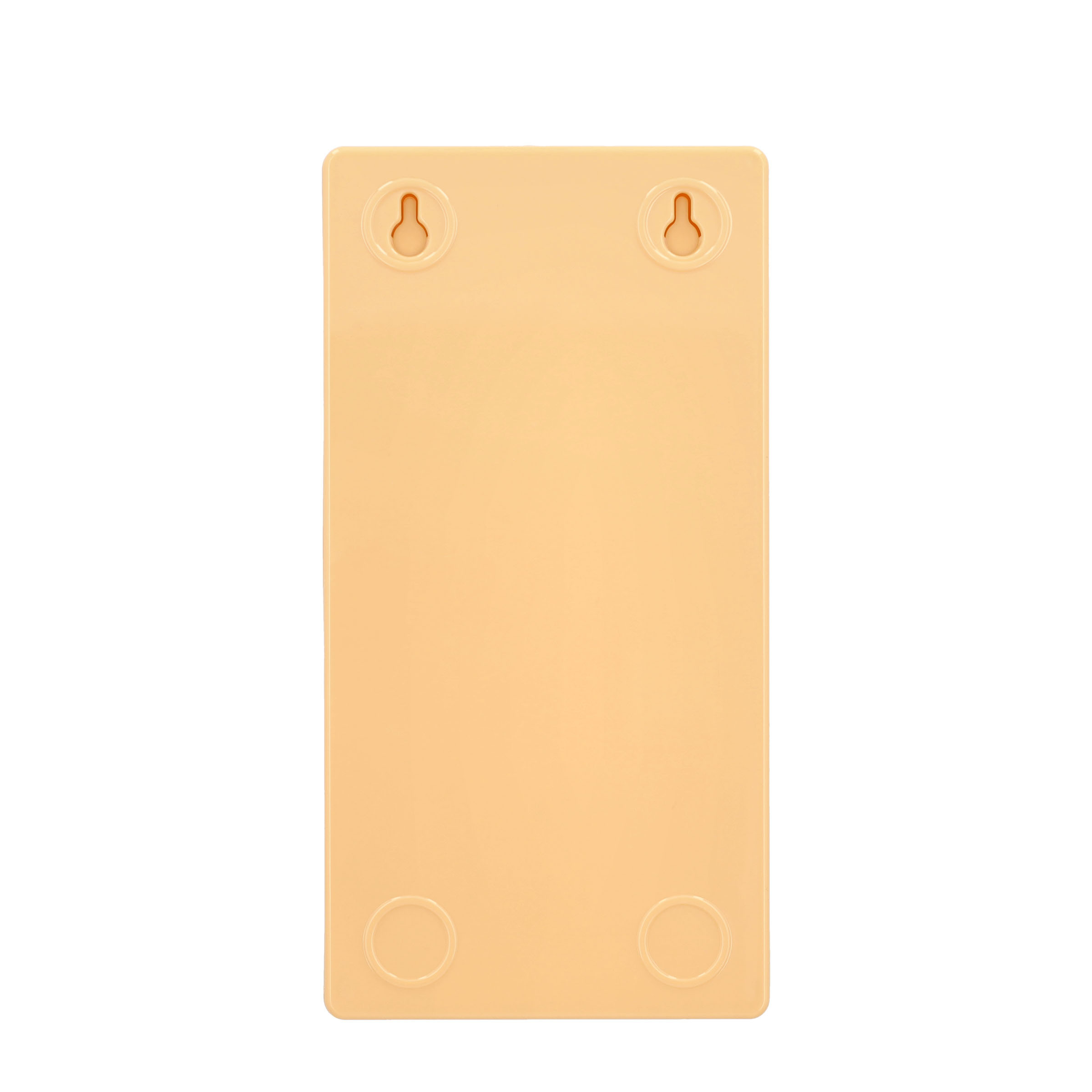 (25.5x13cm) Retro Taschentuch Spender Nastuch Dispenser Kosmetik Tuch Aufbewahrungs Box im Vintage Lady Design - Beige