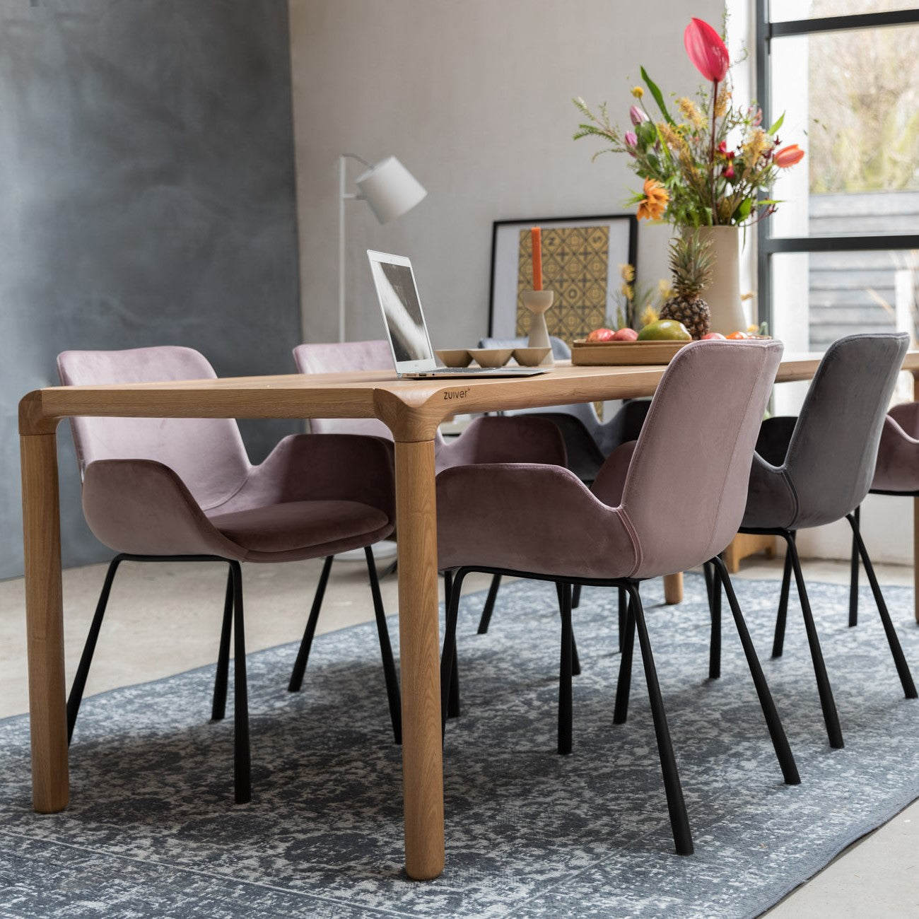 Zuiver Storm Eettafel - 220 x 90 cm - Naturel