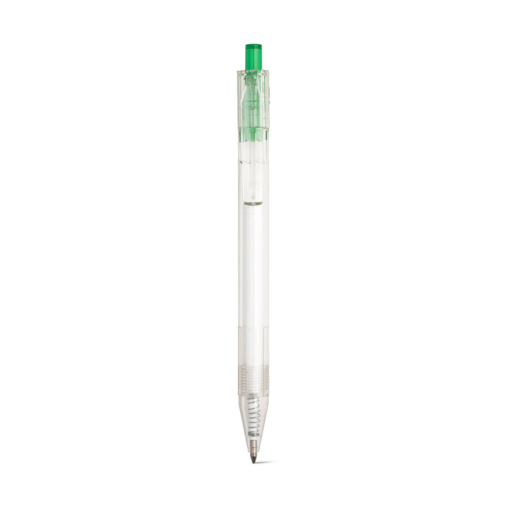 hi!dea 91794 - Stylo en rPET avec bouton coloré
