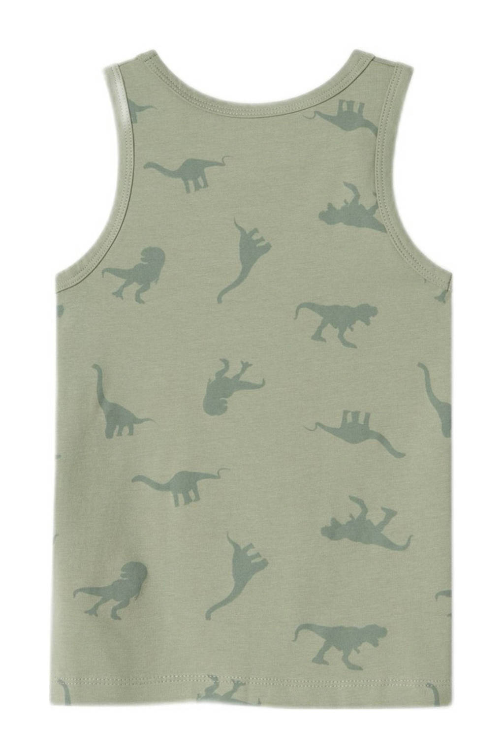 hemd NMMTANK TOP DINO - set van 2 groen/donkergroen