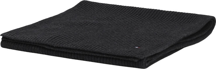 Tommy Hilfiger TH FLAG PIMA COTTON CASH SCARF Charcoal gray