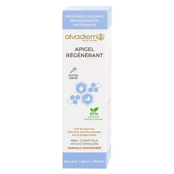 Alvadiem Apigel Regenerador para Mãos e Pés 10ml