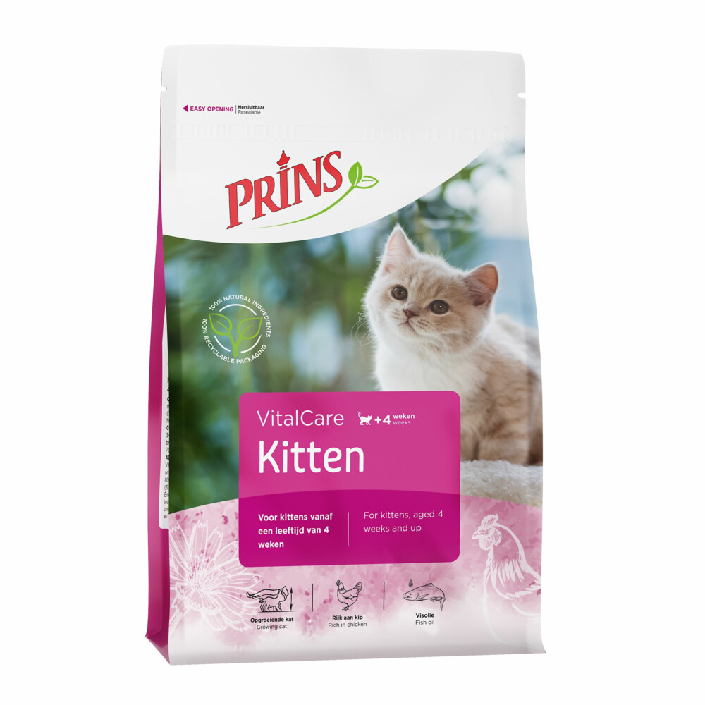 Prins VitalCare Kitten Kattenvoer 4 kg
