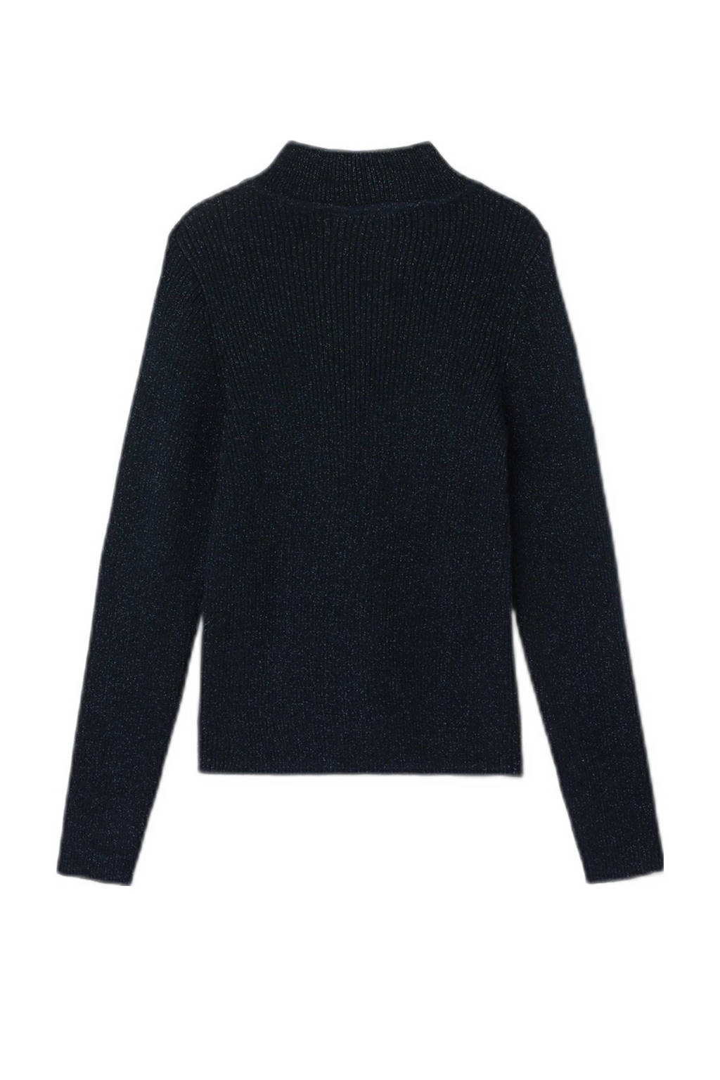 NAME IT top NKFPRIAGLITTER met glitters donkerblauw