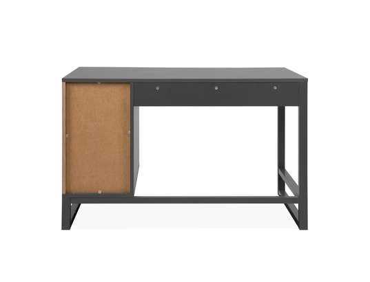 TERRE DE NUIT - Bureau 1 porte 1 tiroir anthracite