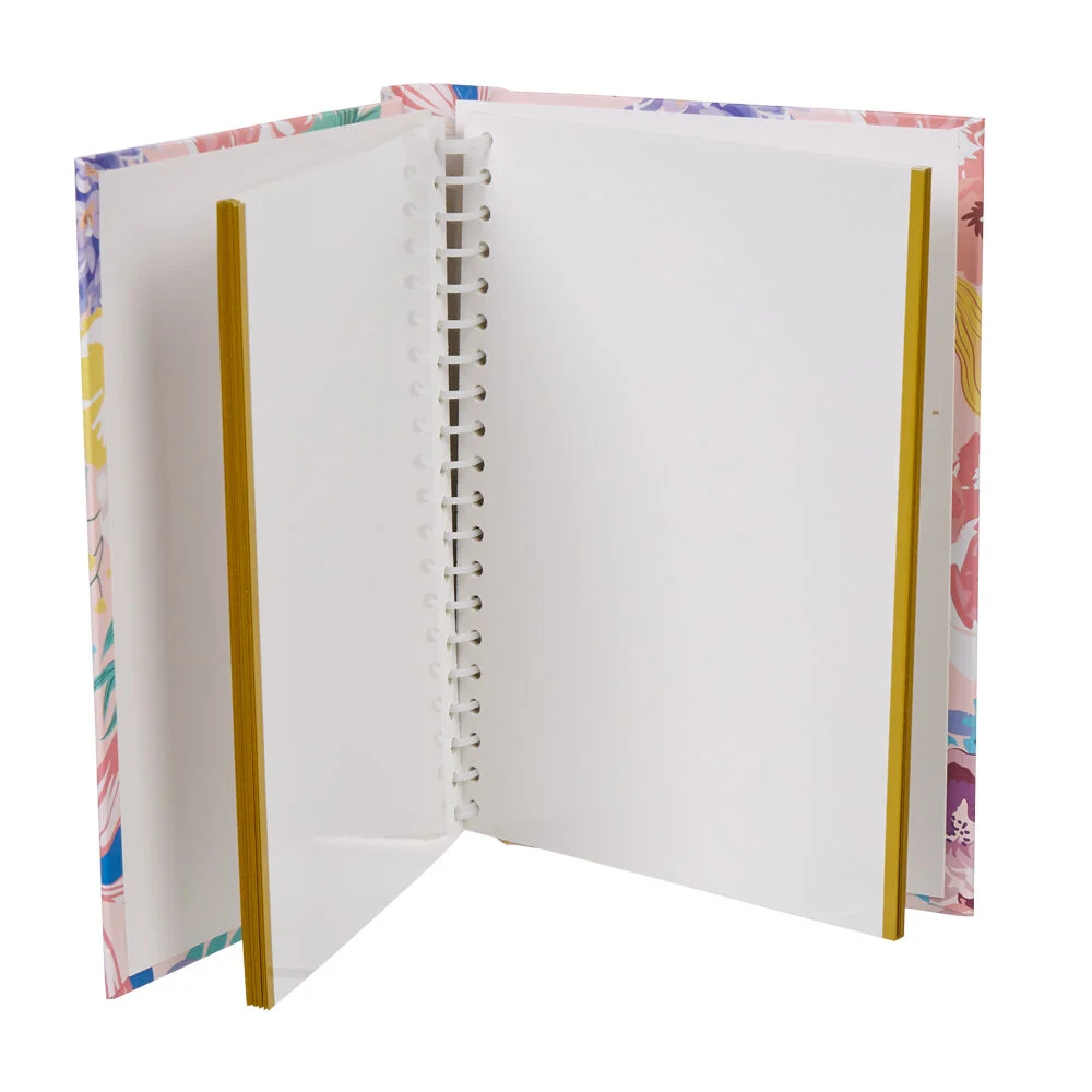 Album photo motif floral inscription Take time to breathe