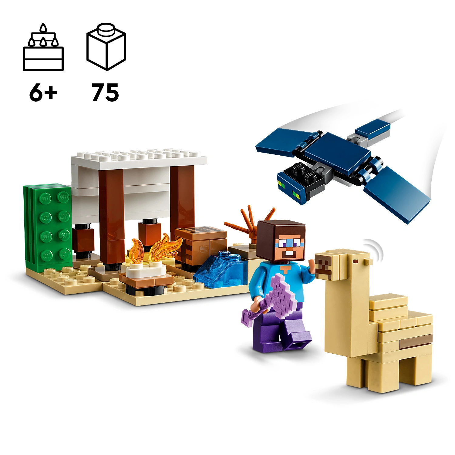 LEGO® Minecraft™ 21251 STEVES WÜSTENEXPEDITION