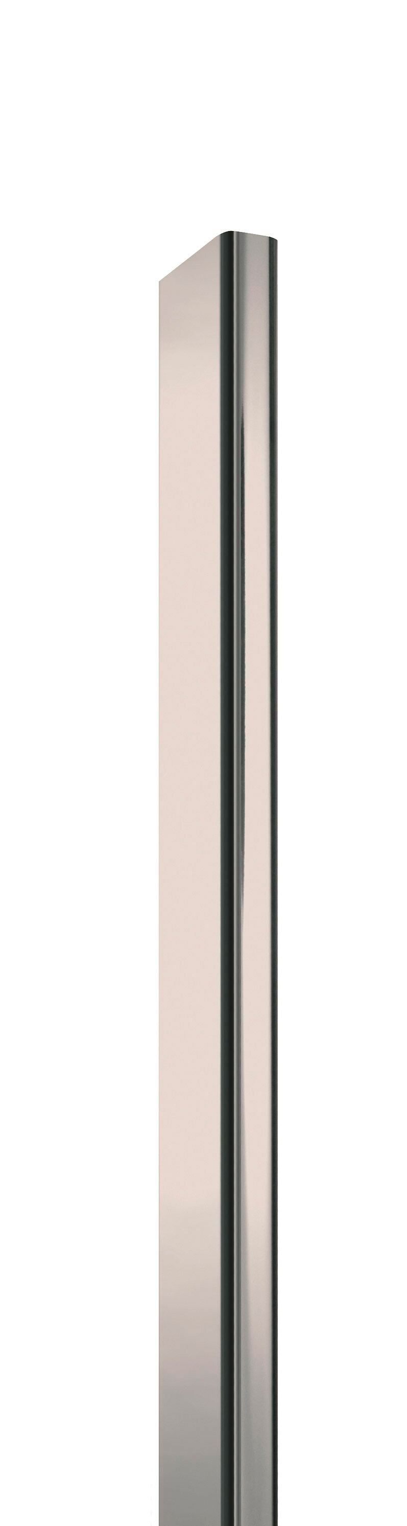 MODUL Clipprofil - Edelstahl / H: 220.0 cm